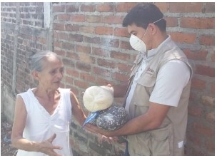 reciben paquete