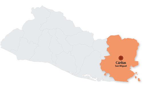 Mapa Diócesis San Miguel