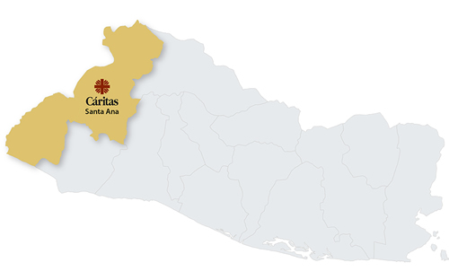Mapa Diócesis Santa Ana